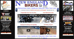 Desktop Screenshot of newenglandbikers.com